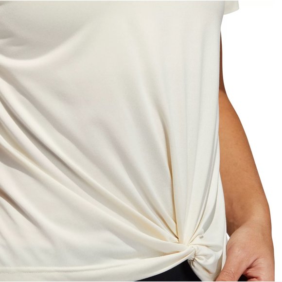 adidas Women's Knotted T-Shirt Small - Picture 5 of 5